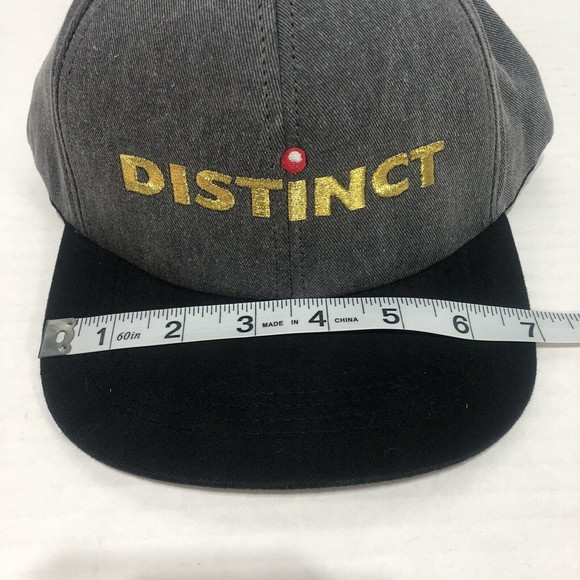 Vintage Distinct Snapback Hat, Made in USA, Adjustable, Grey, Americap - Picture 9 of 10